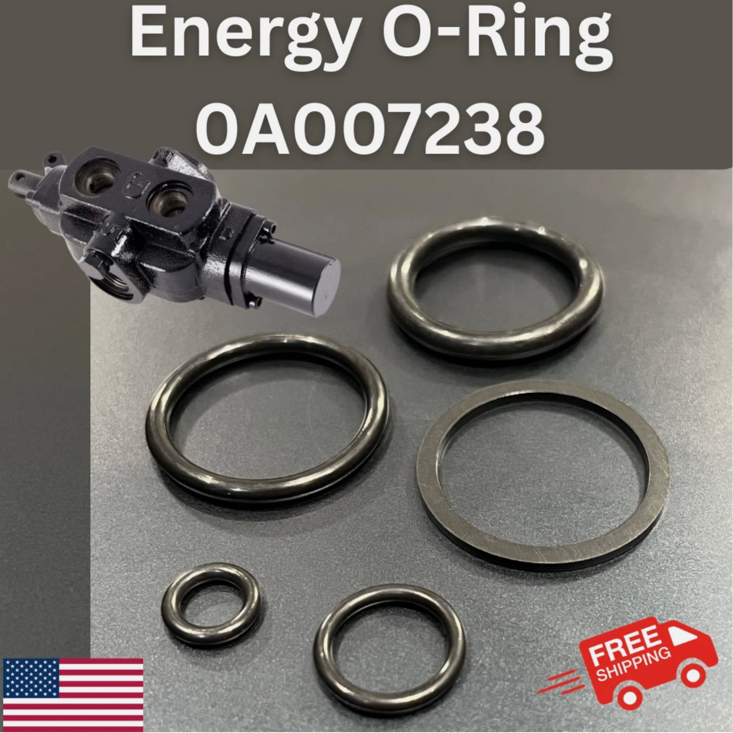 O-Ring Rebuild Kit Hydraulic Control Valve Log Splitter SpeeCo Energy 0A007238