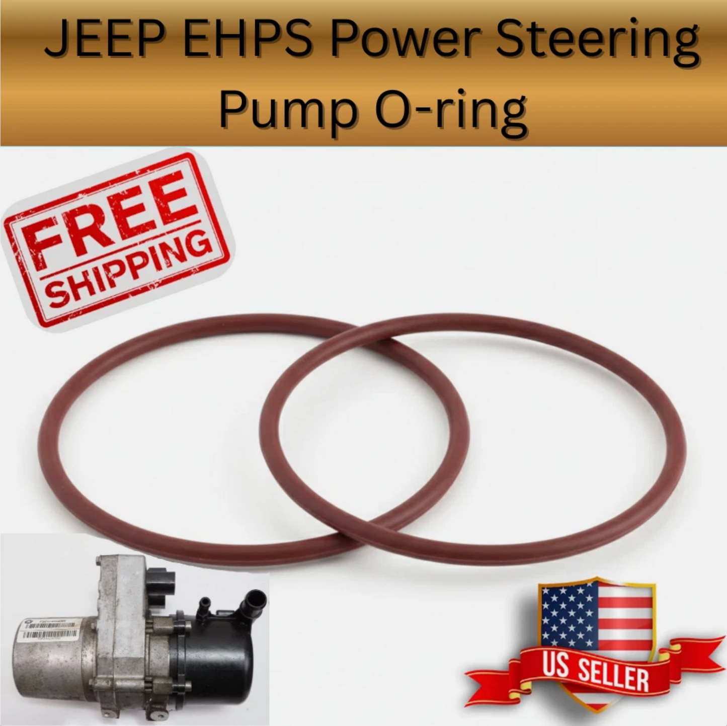 Power Steering Pump EHPS O-Ring Repair Kit For 2012-2018 Jeep Grand Cherokee