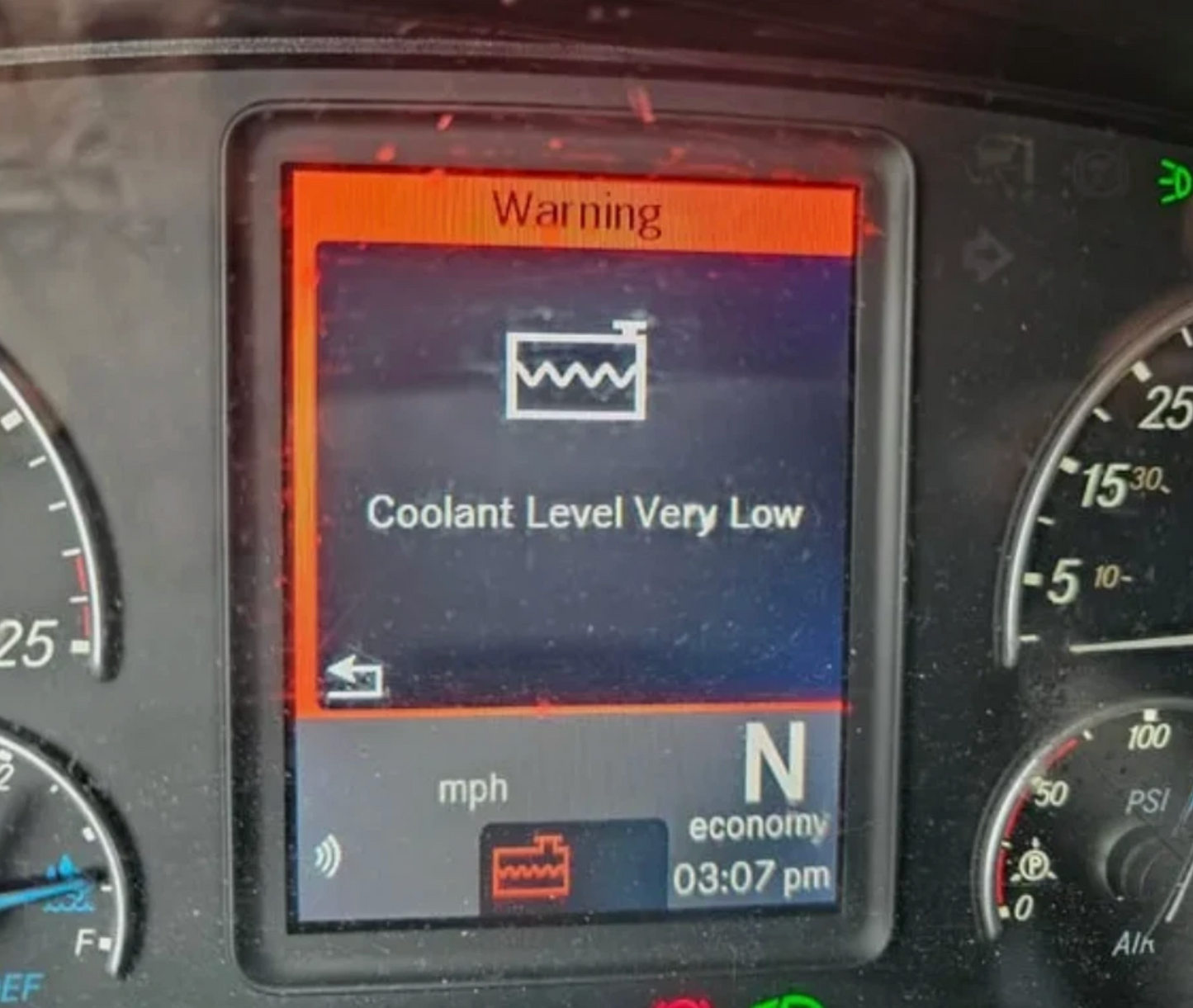 Kenworth Peterbilt Volvo VNL 3 pin coolant level sensor bypass "stop engine" FIX