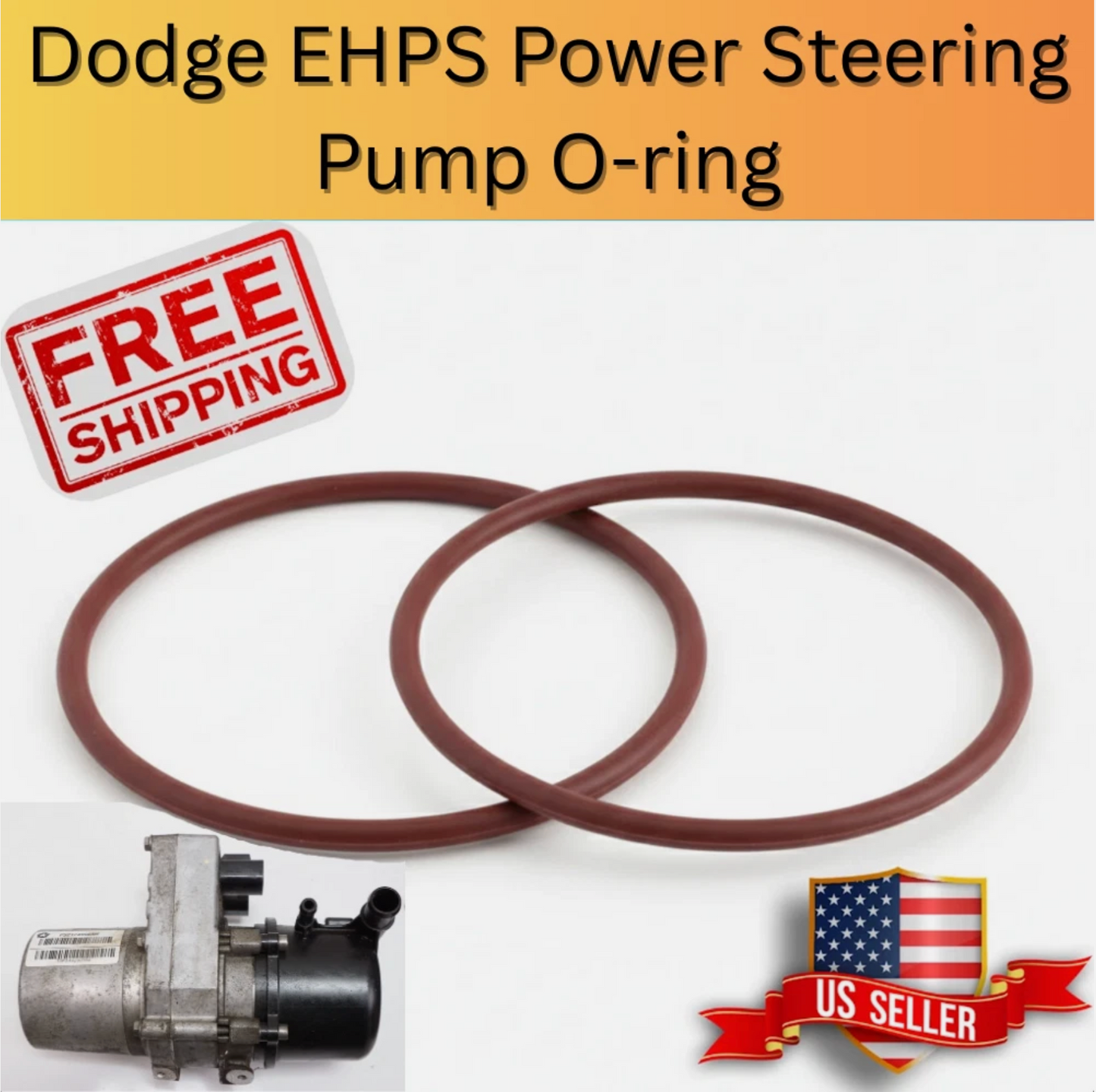 2011-2016 Dodge Durango Power Steering Pump EHPS viton ORing Repair Kit 05154663