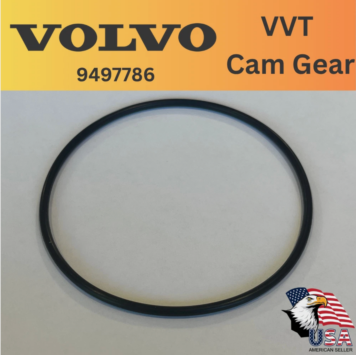 Volvo VVT Hub Camshaft Timing Gear Seal O-Rings 9497786 Volvo S60 S80 V70 XC90