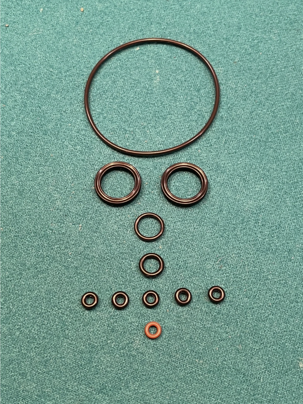 Improved O-rings For Scotts Steering Stabilizer Damper Rebuild Repair Kit