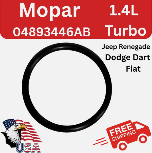 O-Ring Fiat Jeep Dodge 1.4L Turbo Oil Separator PCV ORing Cover Seal Improved