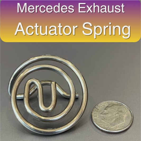 Mercedes-Benz 2012-2021 Electronic Exhaust Actuator Valve Spring Repair Kit NEW