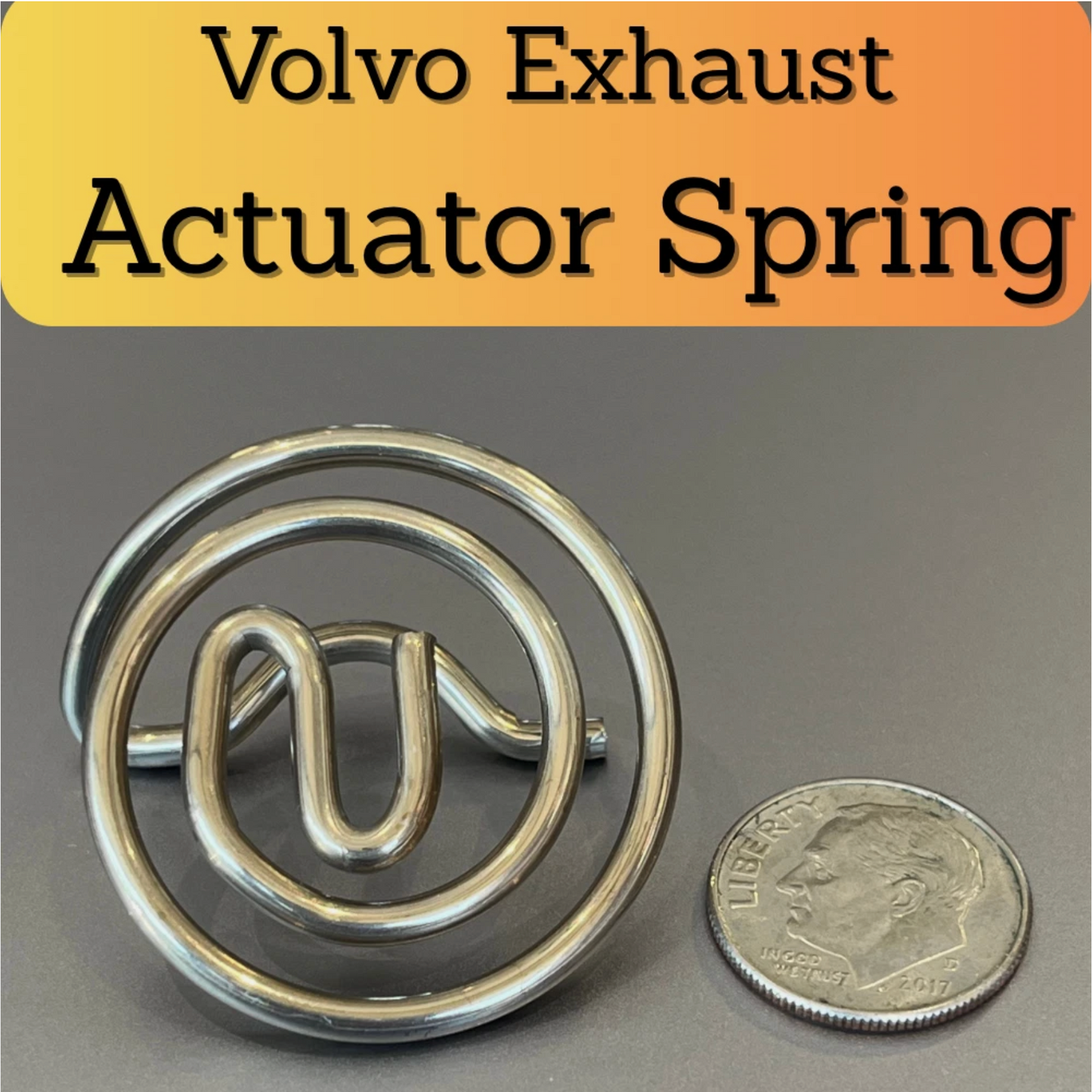 Volvo 2016-2022 XC S V  Electronic Exhaust Actuator Valve Spring Repair Kit Flap