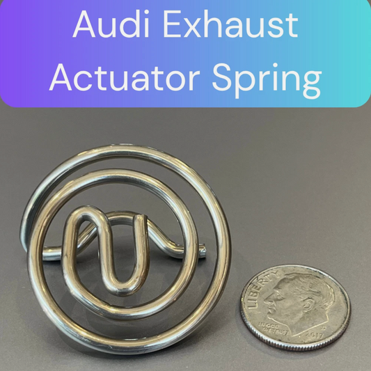Audi 2013-21 Servomotor Electronic Exhaust Actuator upgraded Valve Spring Repair