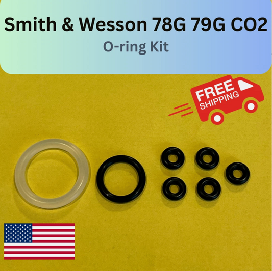 Smith & Wesson 78G 79G CO2 Pistol Seal Reseal Repair O-Ring Kit .22 cal .177 cal