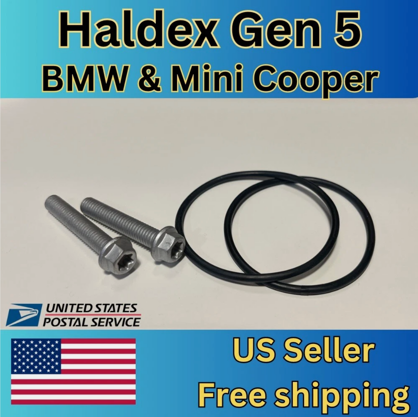BMW & Mini Haldex pump Gen 5 O-ring & Bolts Pump Seal Repair Kit 3310 8663457
