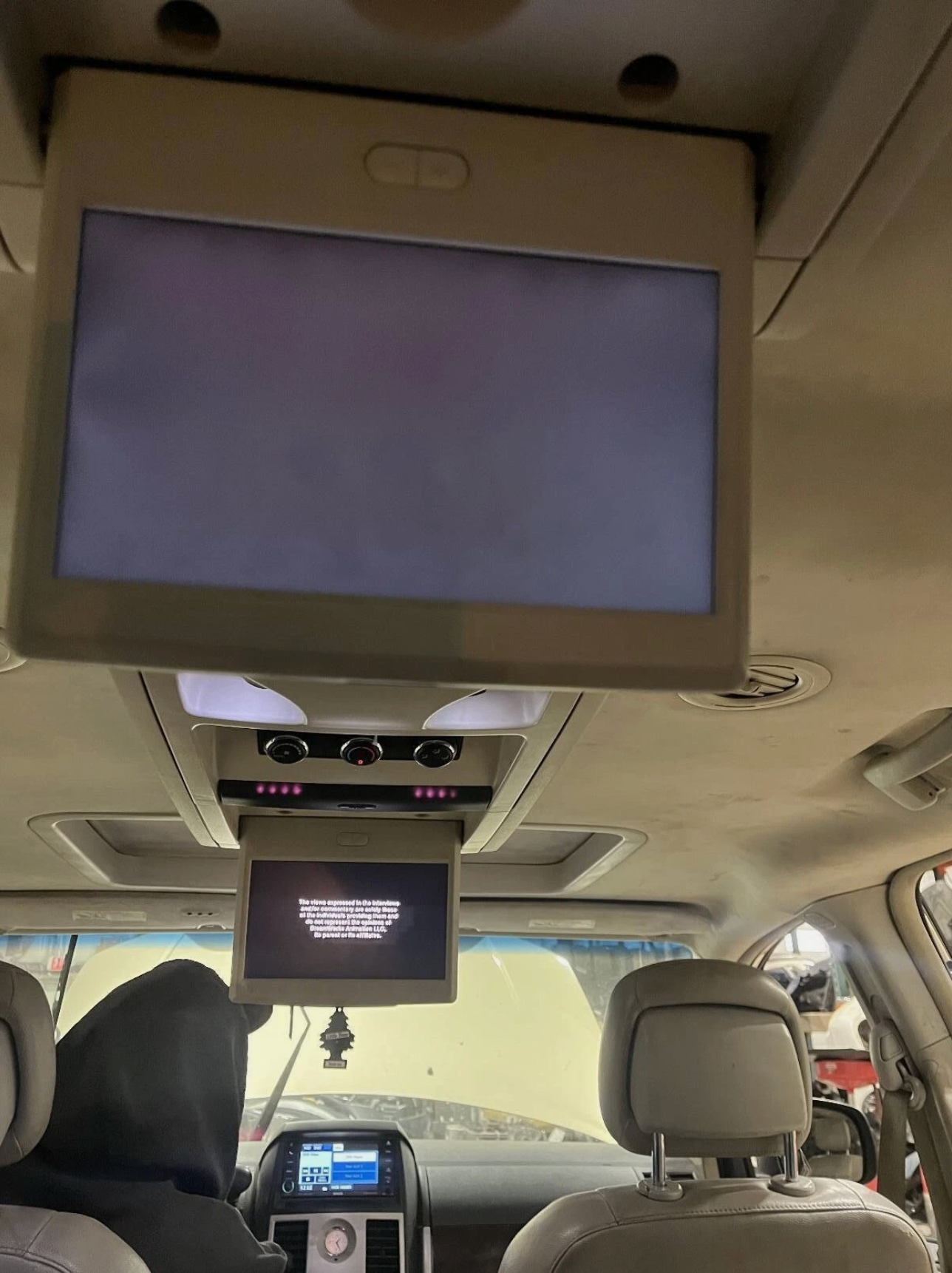 2 Rear VES Screen Cable 07-12 Dodge Ram Caravan Chrysler Town Country 34pin DVD