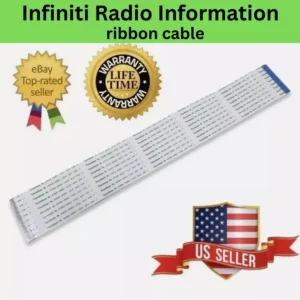 Infiniti Radio Information Screen (RIBBON CABLE ONLY) G37x G25 G35 Q40 Q60 FX35
