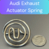 Audi 2013-21 Servomotor Electronic Exhaust Actuator upgraded Valve Spring Repair