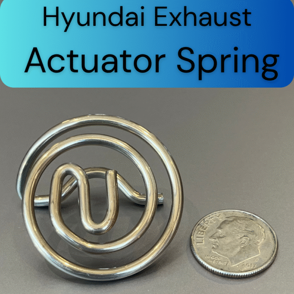 Hyundai 2017-2022 Hyundai N models Electronic Exhaust Actuator Valve Spring Repair Kit