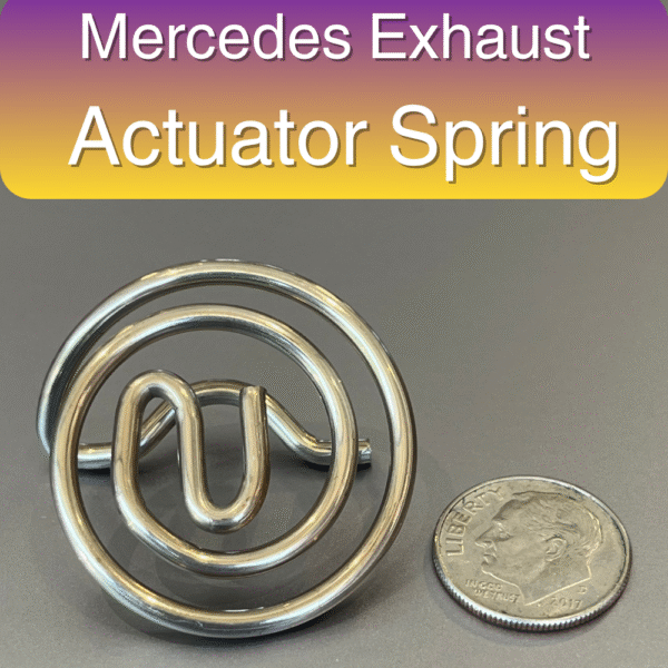 Mercedes Mercedes-Benz 2012-2021 Electronic Exhaust Actuator Valve Spring Repair Kit NEW