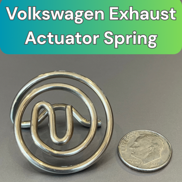 VW VW 2014-2021 Servomotor Electronic Exhaust Actuator Valve Spring Repair Kit NEW