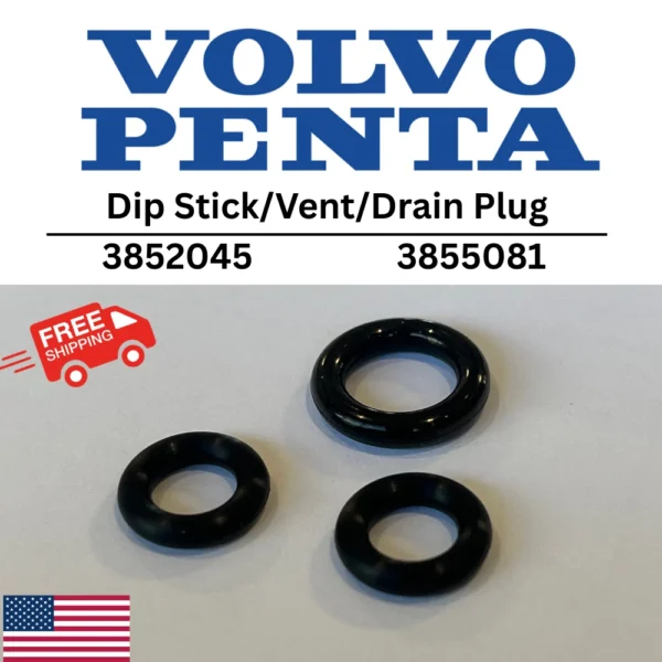 Volvo Penta Volvo Penta Gearlube Stern Drive O-Rings Duo 3852045 3855081 SX-M, SX-A, DPS-A