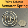 Volvo 2016-2022 XC S V Electronic Exhaust Actuator Valve Spring Repair Kit Flap