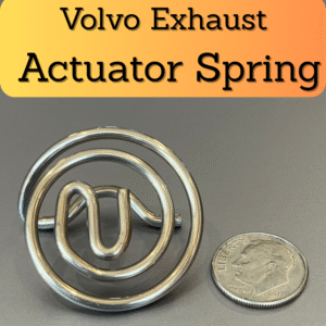 Volvo 2016-2022 XC S V Electronic Exhaust Actuator Valve Spring Repair Kit Flap